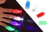 4 Pcs Anel de dedo Mini Laser
